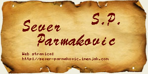Sever Parmaković vizit kartica